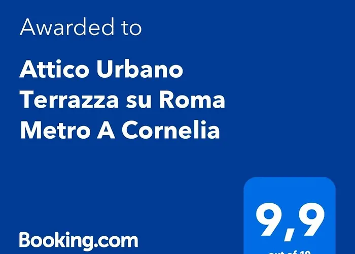 Attico Urbano Terrazza Su Metro A Cornelia Appartement